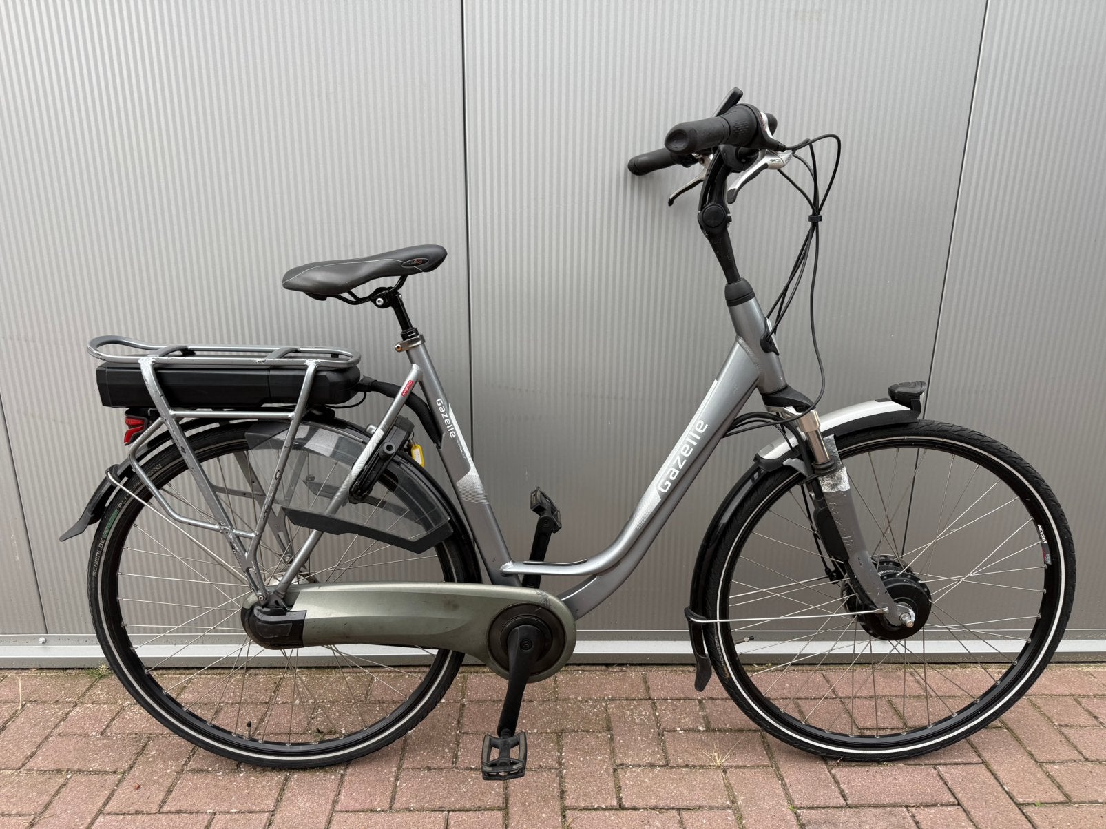 Prachtige Gazelle Orange C8 HFP elektrische fiets 400Wh 57cm, Fietsen en Brommers, Ophalen, Zo goed als nieuw, Gazelle