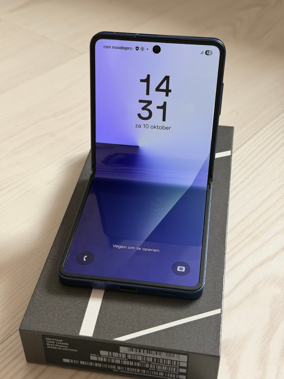 Samsung Galaxy Z Flip 7 - 256 Go - Bleu, Télécoms, Enlèvement ou Envoi, Comme neuf, Bleu, Galaxy Z Flip