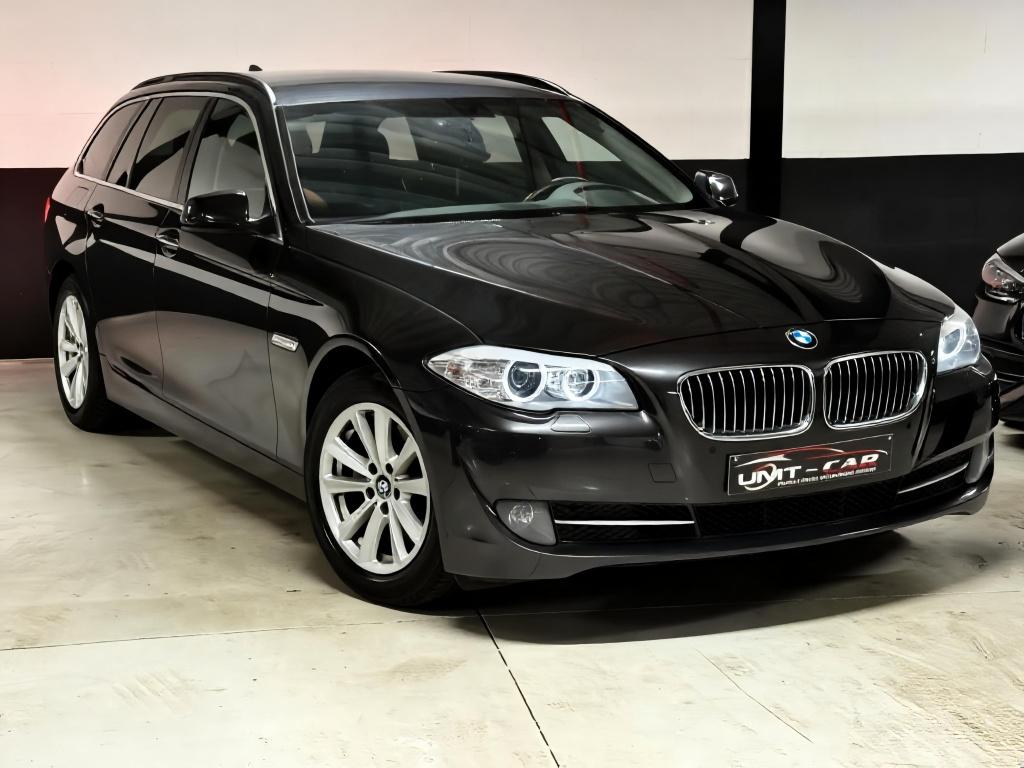 *BMW 520D BUSINESS * BREAK - TOP STAAT - GEKEURD - LEZ OKE✅, Auto's, Euro 5, Achterwielaandrijving, 1995 cc, Zwart