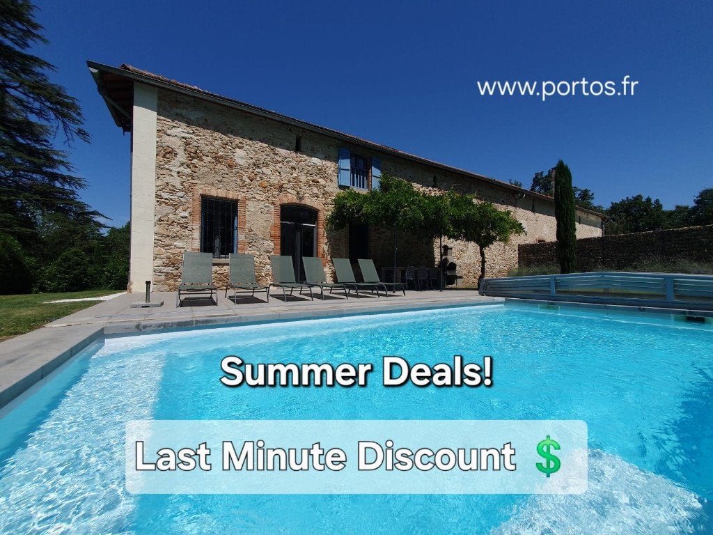 Zuid-Frankrijk, Villa 10 p, 4 slpk & 4 badk, airco, zwembad, Vakantie, Vakantiehuizen | Frankrijk, Languedoc-Roussillon, Landhuis of Villa