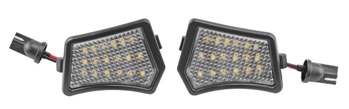 Volvo LED-onderspiegellamp  5000K  1 paar C30  C70  S40  S60, Enlèvement ou Envoi, Neuf