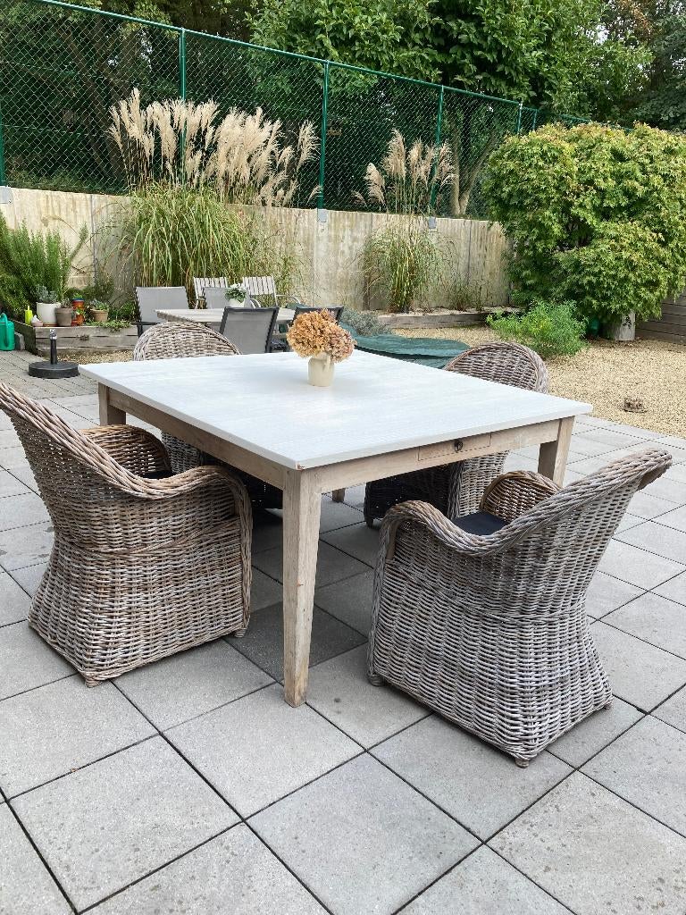 TK TAFEL MET 2 SCHUIVEN, Huis en Inrichting, Tafels | Eettafels, Ophalen