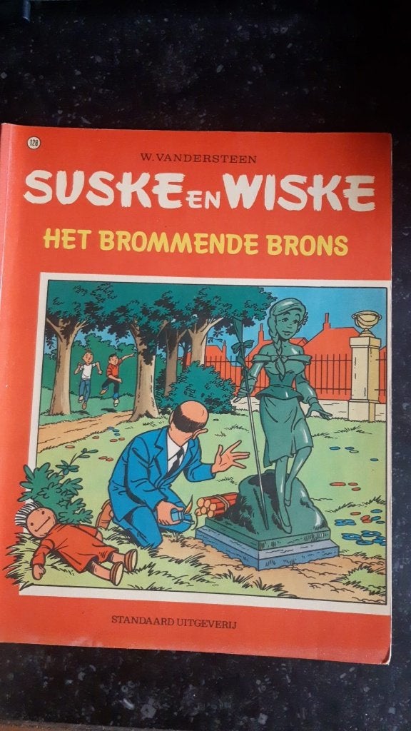 Suske en Wiske 128 - Het brommende brons, Enlèvement, Utilisé