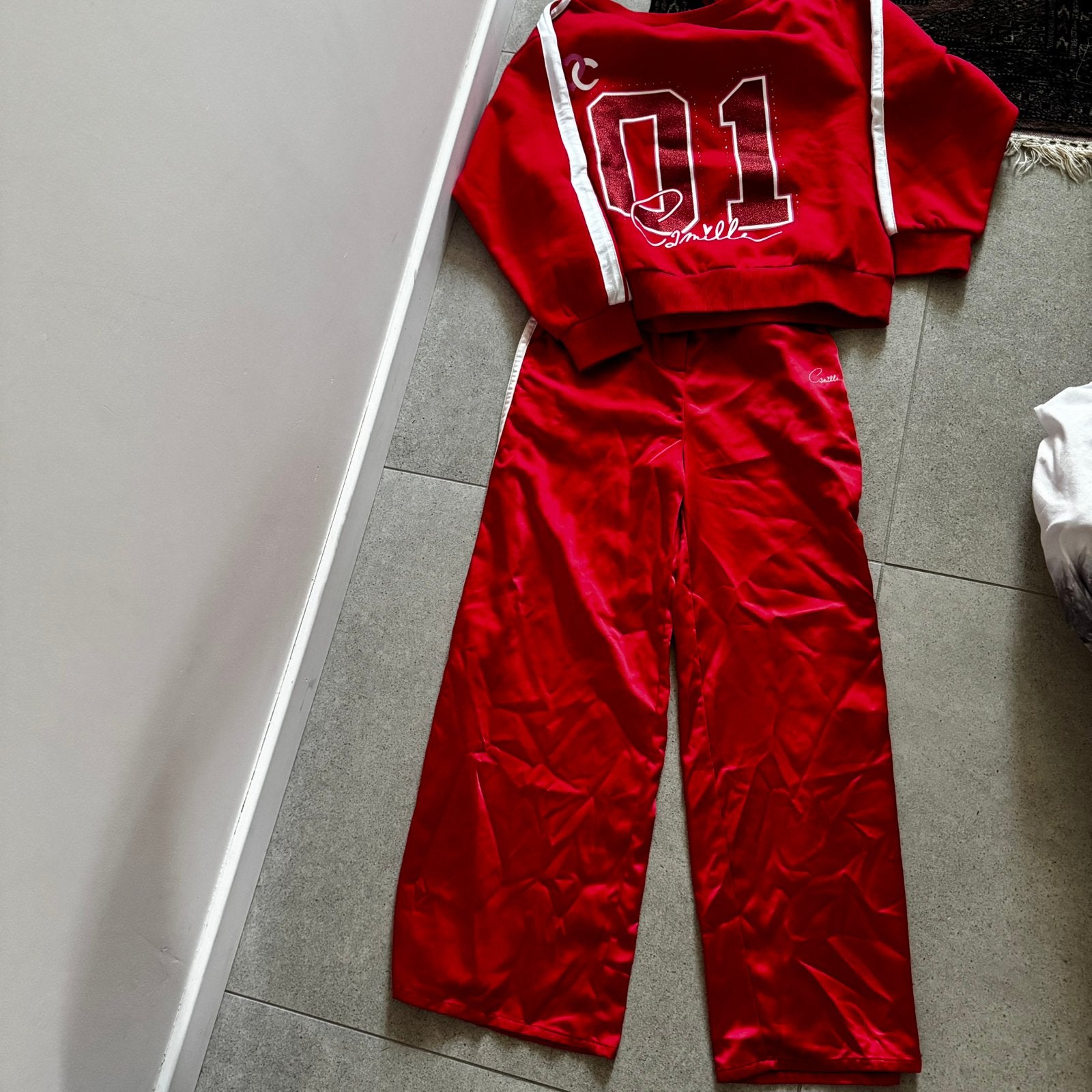 Set camille, Kinderen en Baby's, Ophalen of Verzenden, Zo goed als nieuw, Broek