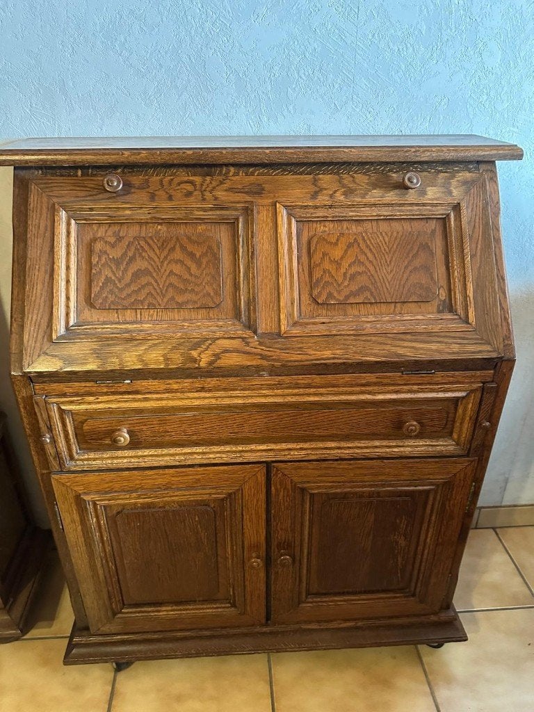 Barkast, Huis en Inrichting, Ophalen, Gebruikt, 100 tot 150 cm, Rustiek