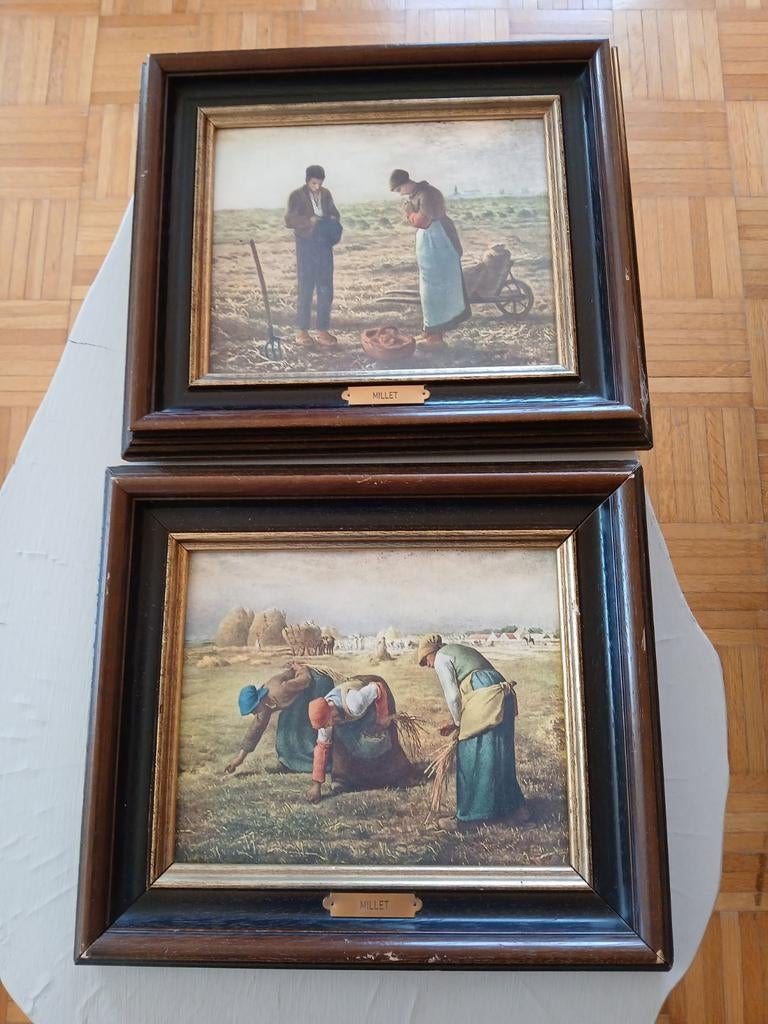 Boerenleven de angelus, Ophalen