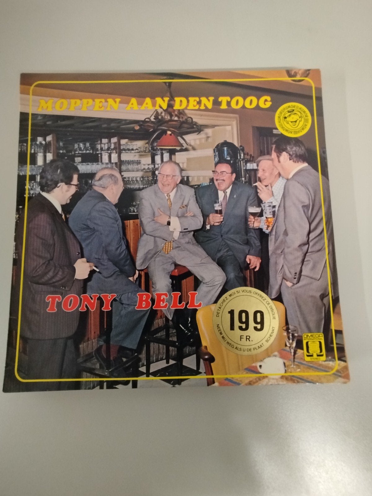 Lp - Moppen aan den Toog., Cd's en Dvd's, Vinyl | Nederlandstalig, Ophalen, LP