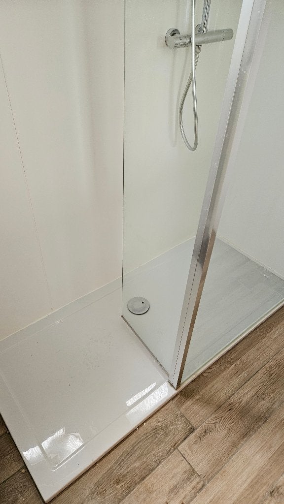Inloopdouche, Bricolage & Construction, Sanitaire, Comme neuf, Douche, Verre, Enlèvement