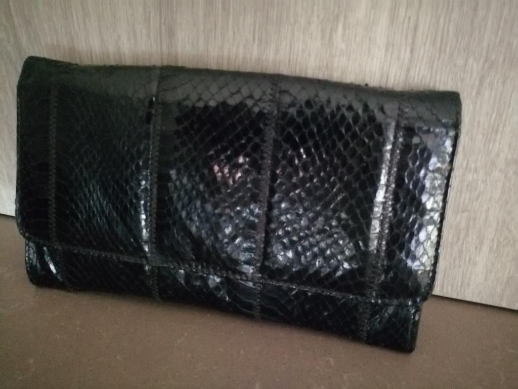 kleine handtassen, Ophalen of Verzenden, Zo goed als nieuw, Zwart, Avondtasje
