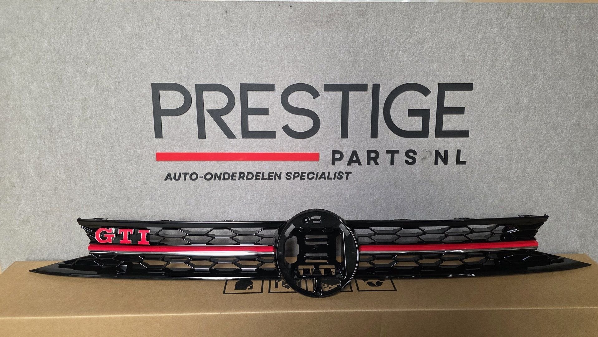 Grill VW Polo 2G GTI Grille HOOGLANS ZWART VOLKSWAGEN, -, Nieuw, Ophalen of Verzenden, -