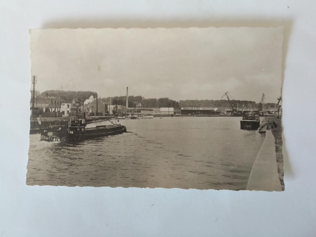 VILVOORDE WILLEBROEKSE VAART met boot, Verzenden, 1940 tot 1960, Gelopen, Vlaams-Brabant