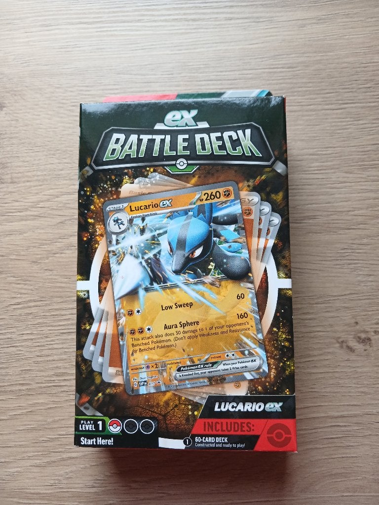 Lucario ex battle deck ongeopend, Enlèvement, Neuf