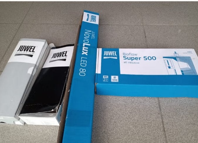 Juwel 110l (NEW), Ophalen, Decoratie, Zo goed als nieuw, Inclusief deksel