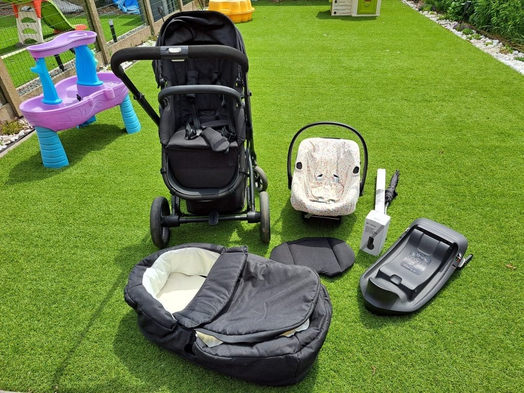 3 in 1 kinderwagen cybex, Zo goed als nieuw, Verstelbare duwstang, Ophalen, Kinderwagen
