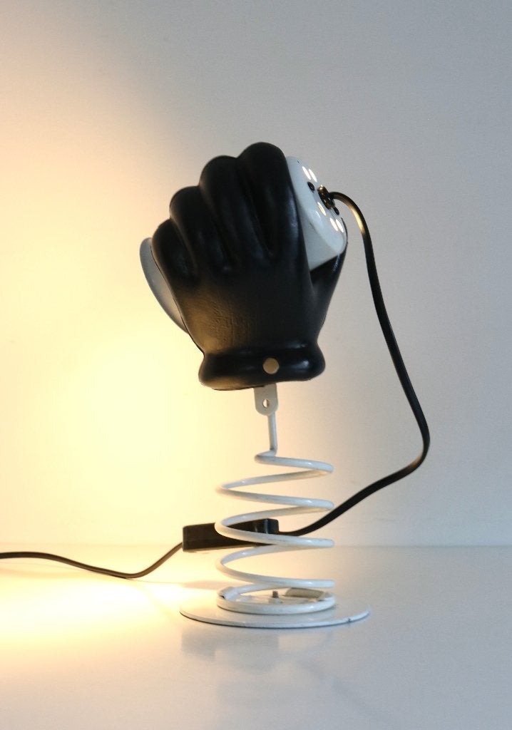 Vintage Mickey Hand desk lamp 1980s, Ophalen of Verzenden