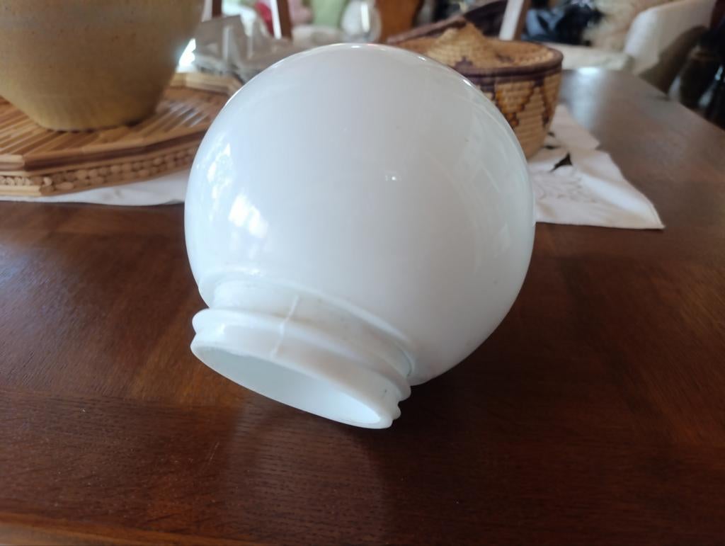 Globe verre rond, Ophalen, Rond