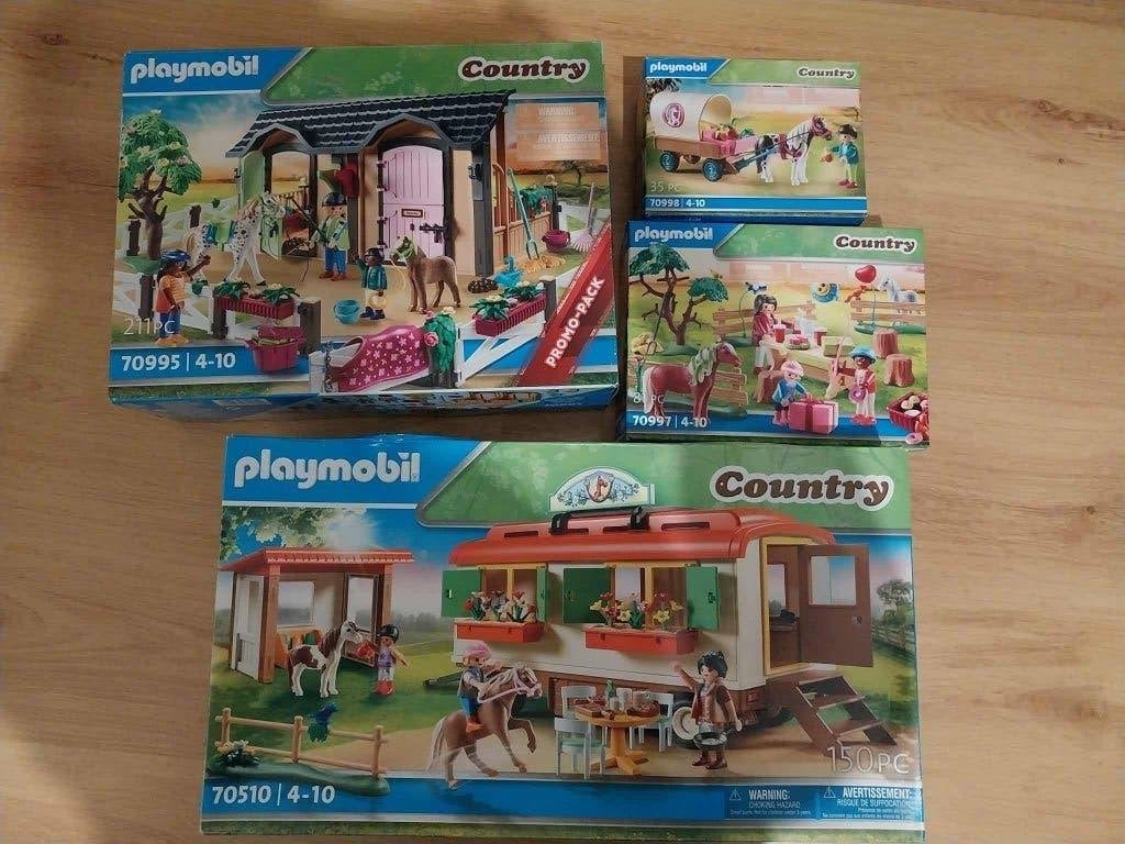 Playmobil country, Utilisé, Country, Figurines, Kit complet