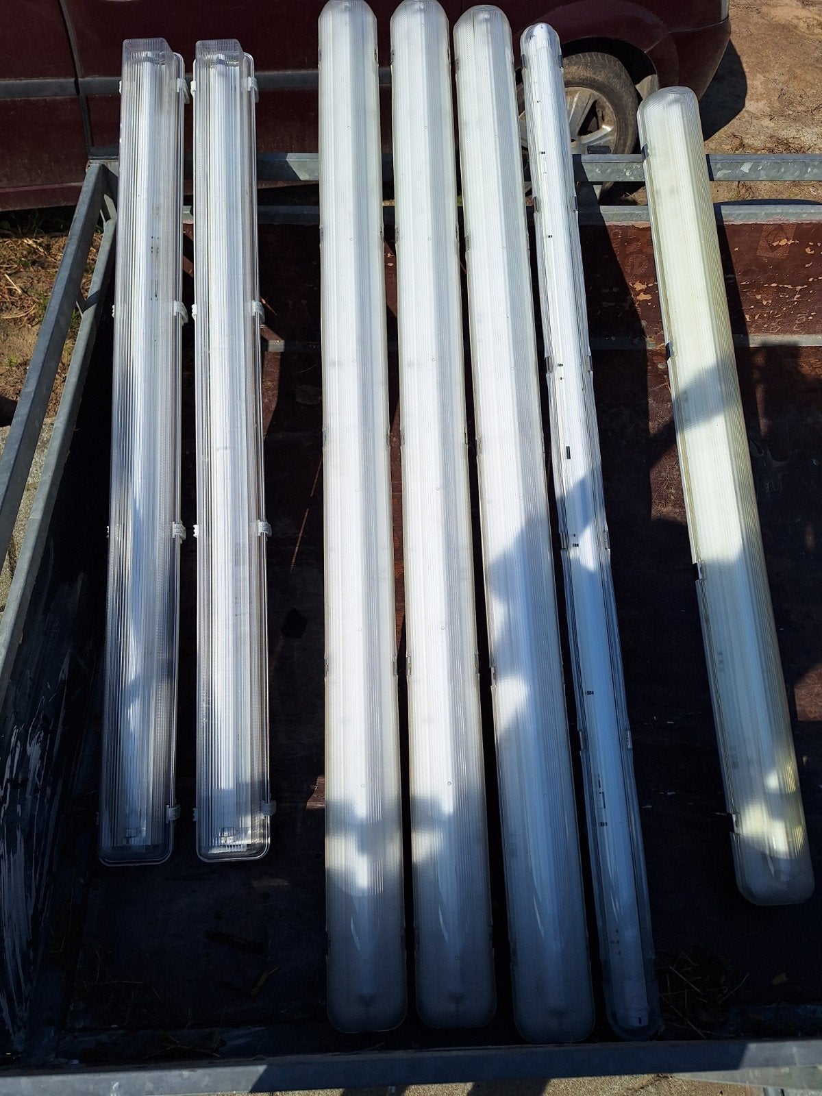 TL armature met led verlichting, Ophalen, Gebruikt, Minder dan 50 watt, Lamp met armatuur