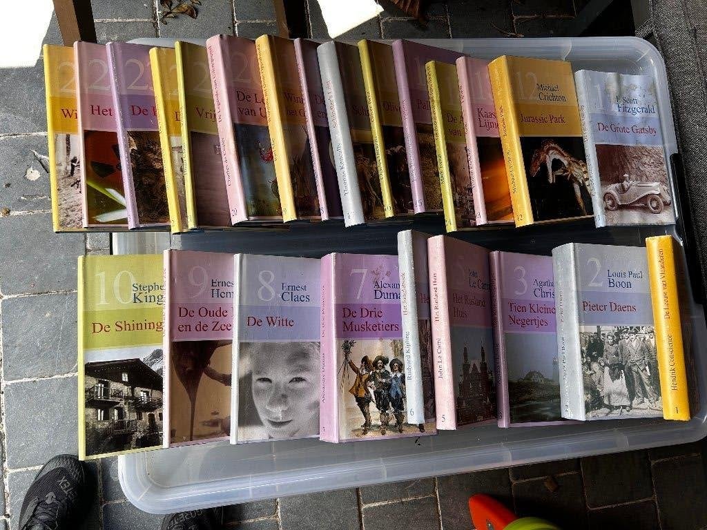 Reeks boekentoppers, Ophalen, Gelezen, België