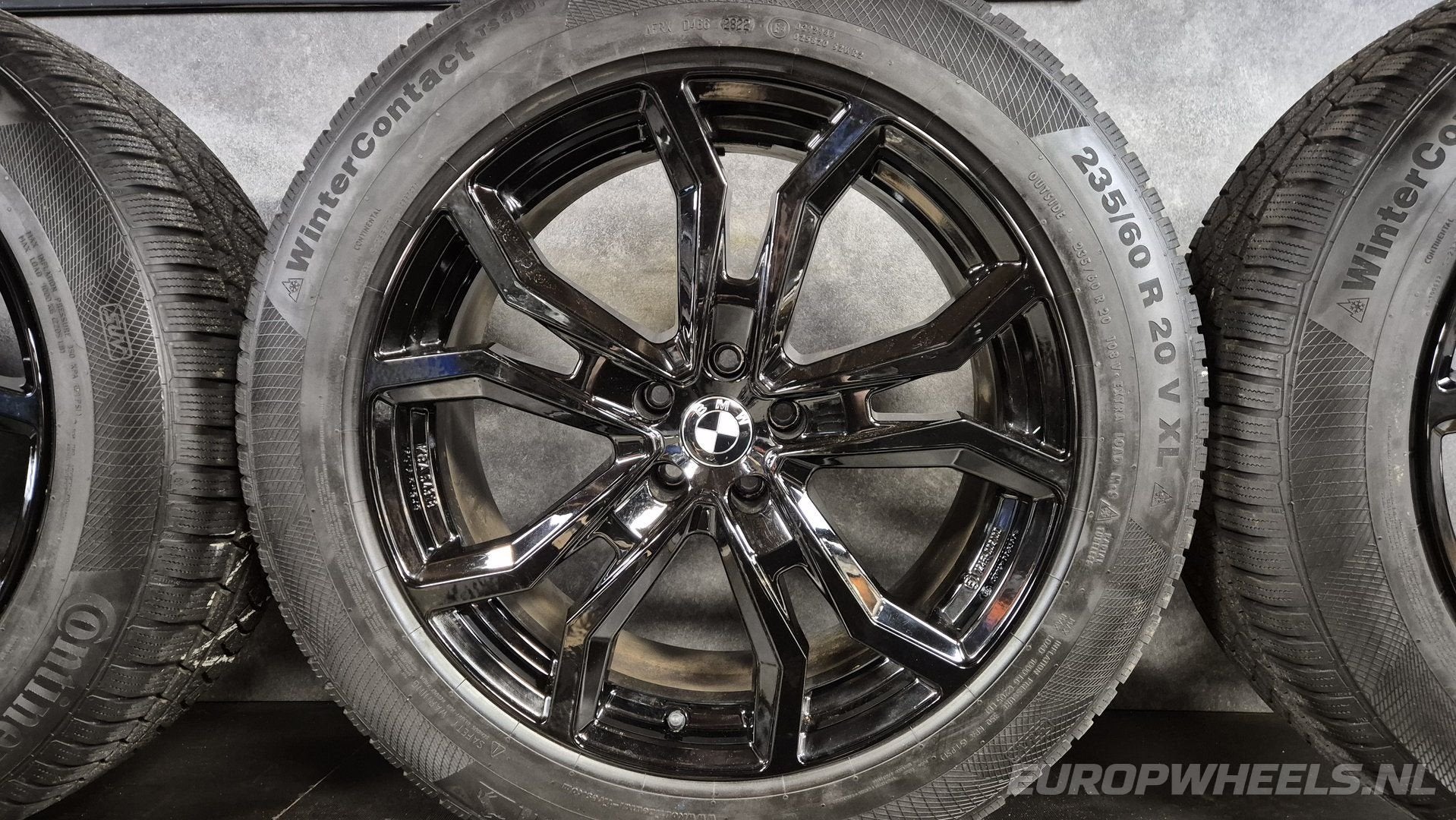 20 inch BMW iX i20 velgen winterbanden zwart, Pneus et Jantes, Pneus hiver, Véhicule de tourisme, -