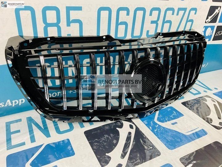W906 GT GRILL MERCEDES SPRINTER FACELIFT CHROME PANAMERICANA, -, Utilisé, -, Enlèvement ou Envoi