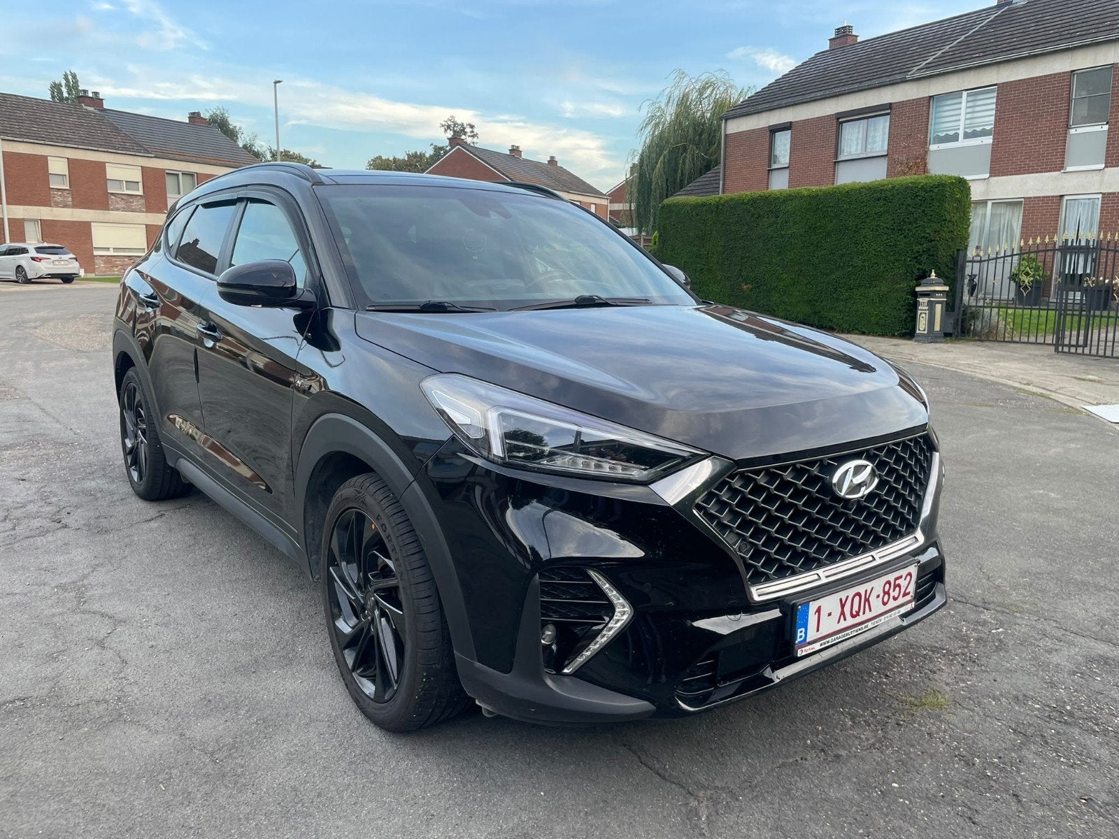 Hyundai Tucson N Line 1.6 T-GDi automatique, Autos, Hyundai, Cuir, Achat, Euro 6, Noir