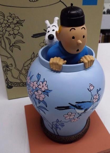 Kuifje en de blauwe lotus, Ophalen of Verzenden, Kuifje, Nieuw, Beeldje of Figuurtje