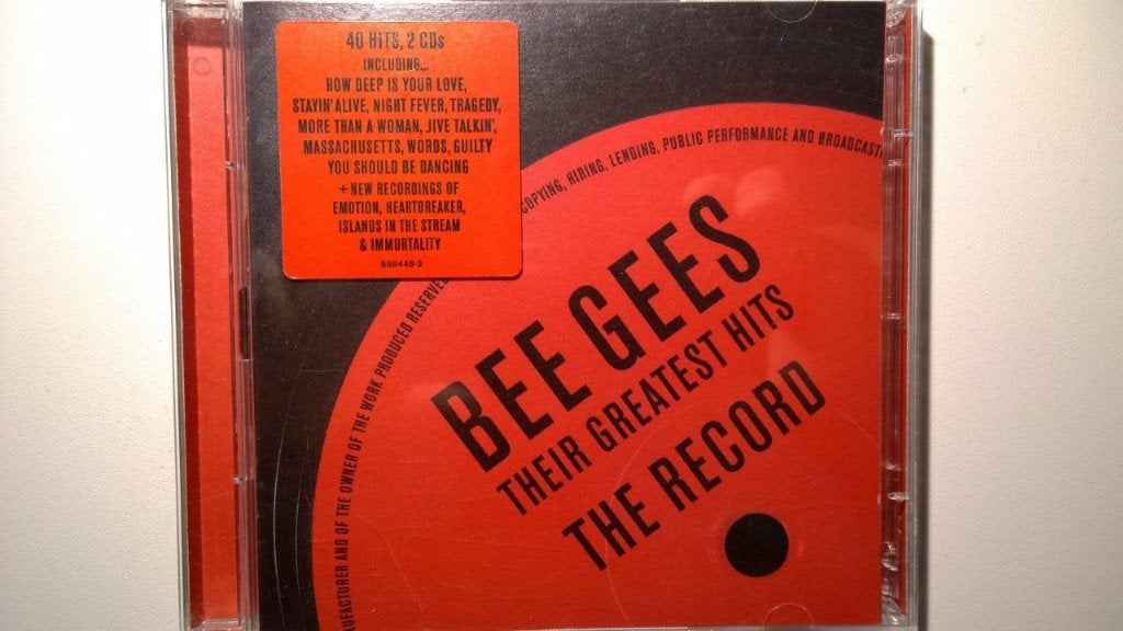 Bee Gees - Their Greatest Hits The Record, Ophalen of Verzenden, 1980 - 1989, Zo goed als nieuw