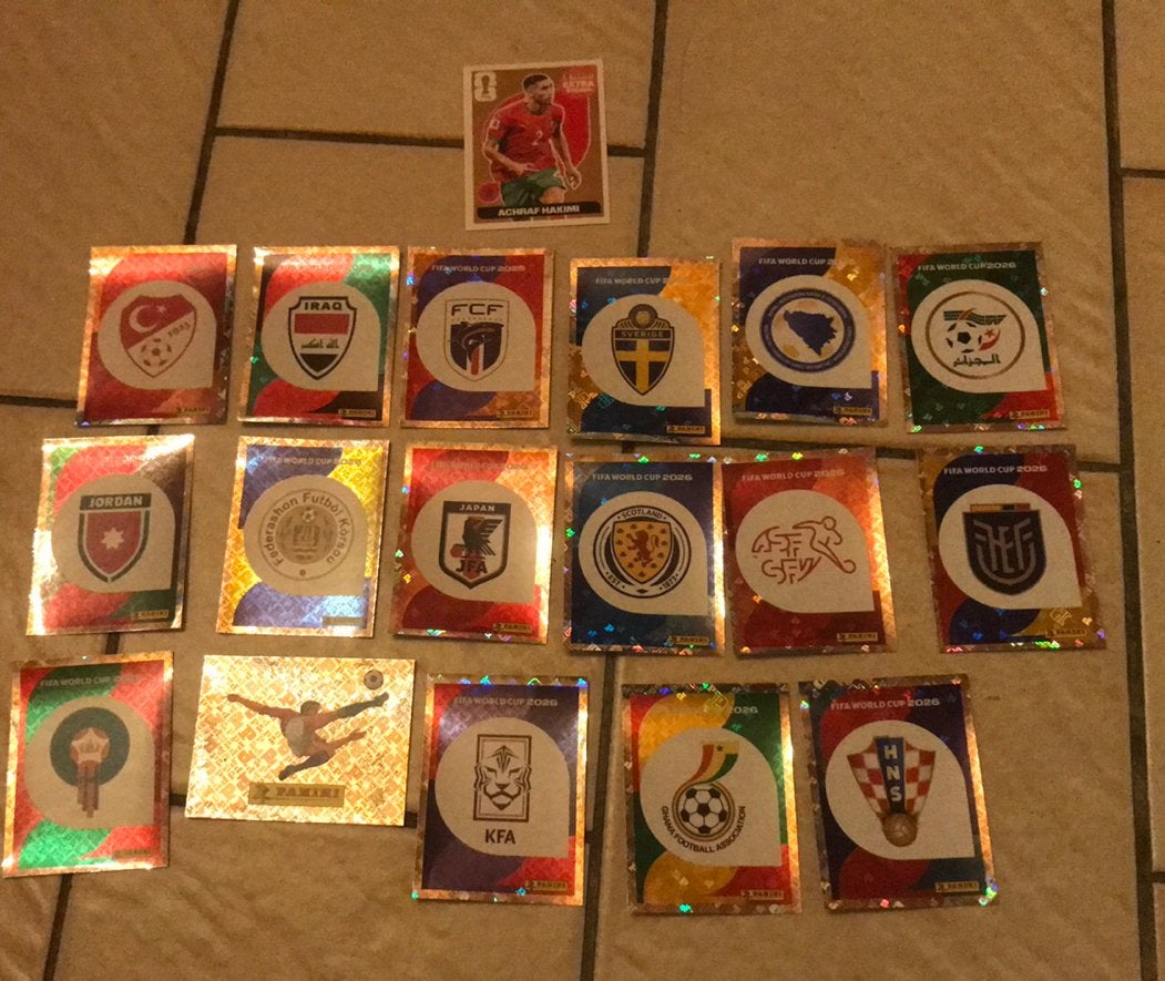 Stickers fifa world cup 2026, Ophalen of Verzenden