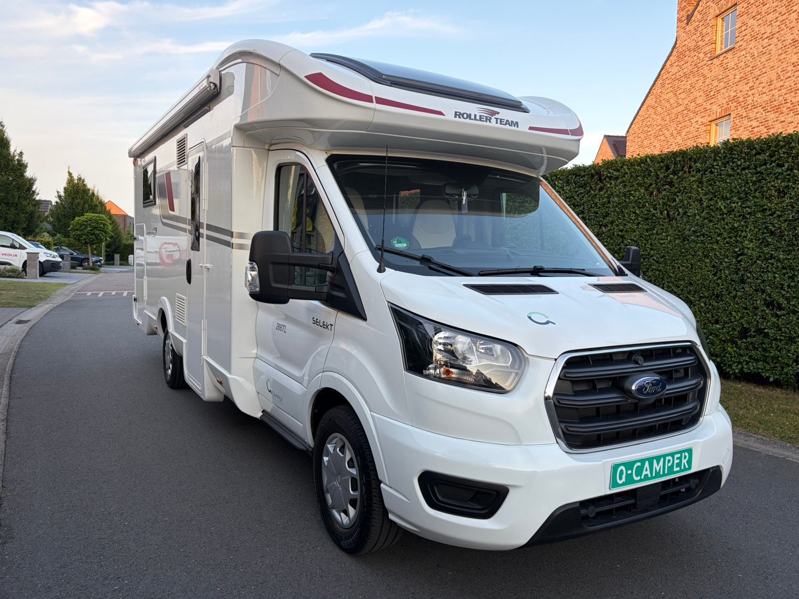 ‼️ford roller team‼️AUTOMAAT‼️face to face‼️, Caravans en Kamperen, Mobilhomes, Automaat, Ringverwarming, Ford, Bedrijf