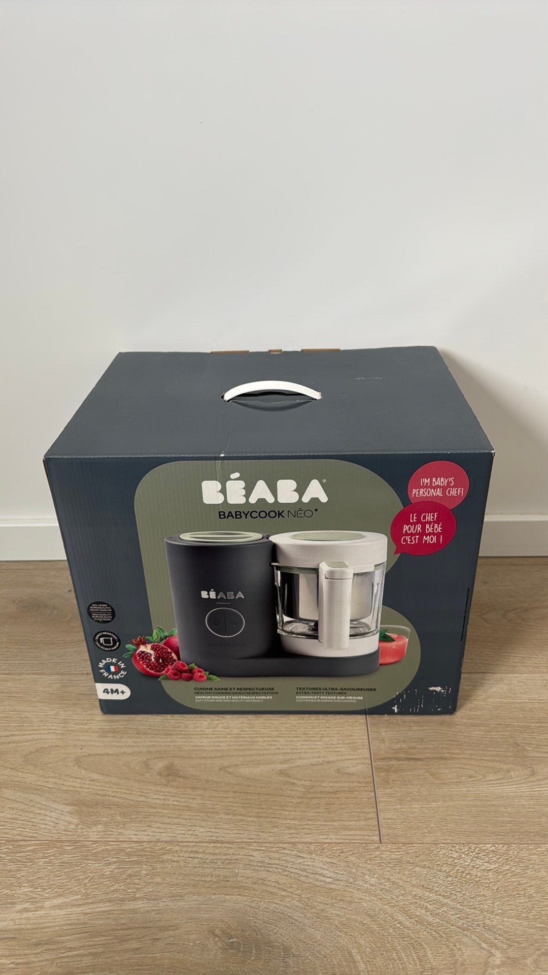 NIEUW IN DOOS: Béaba Babycook Neo (Stoomkoker & Blender), Kinderen en Baby's, Ophalen, Nieuw, Babyvoedingmaker, Overige merken