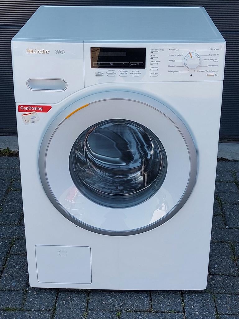 Nette Miele W1 8KG Wasmachine 1600 toeren A+++, Elektronische apparatuur, Wasmachines, Zo goed als nieuw, Voorlader, 8 tot 10 kg