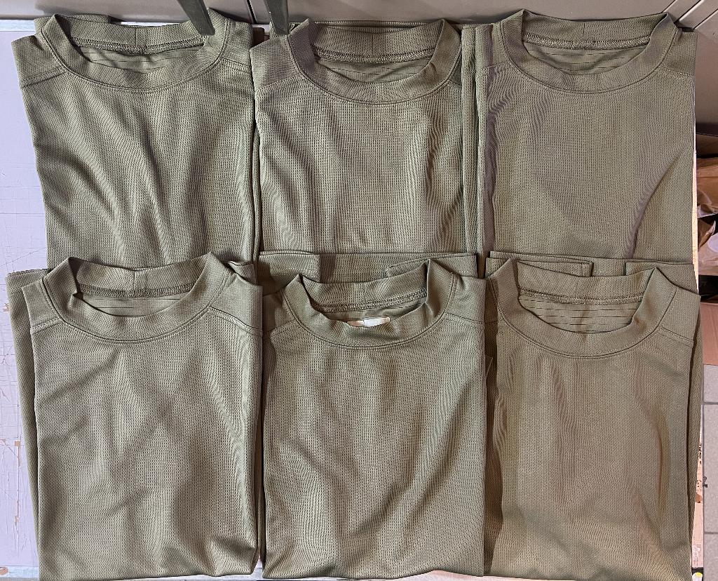 Militaria - T shirt Combat Anti-Static - SMALL - 6 stuks, Ophalen of Verzenden, Overige soorten, Kleding of Schoenen
