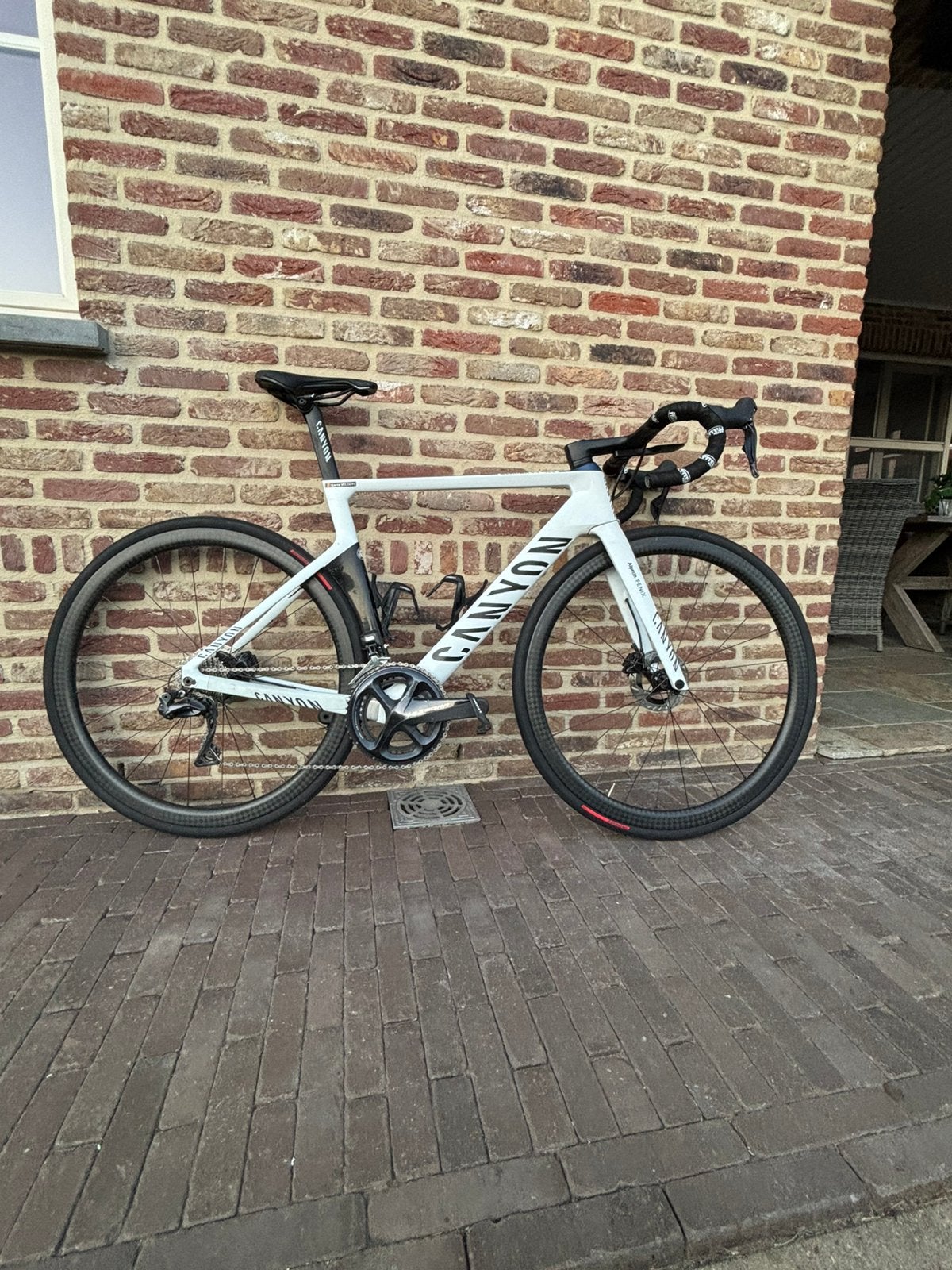 Canyon Aeroad CF SLX – Ultegra Di2 – Carbon wielen, Fietsen en Brommers, Ophalen, Gebruikt, Carbon