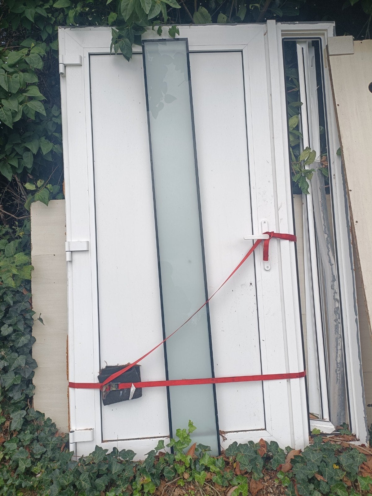buitendeur pvc wit, Ophalen, Buitendeur