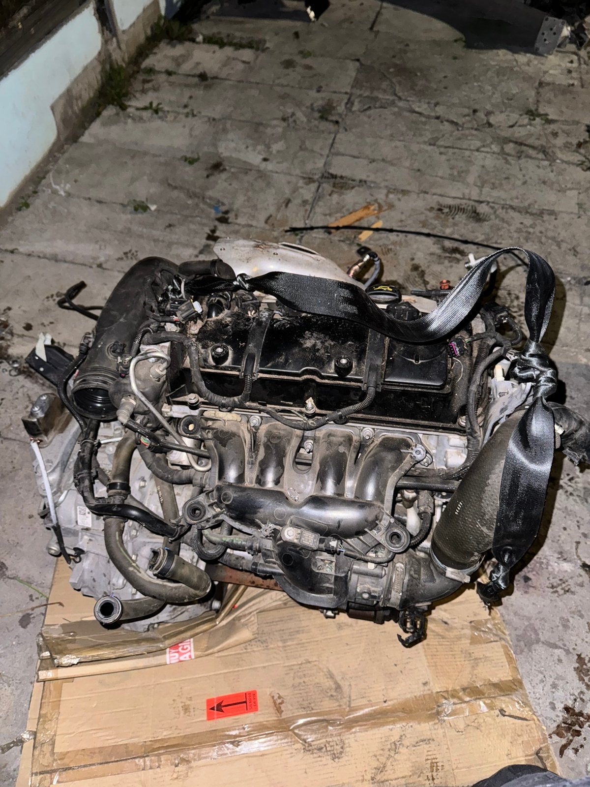 Peugeot 1.6 puretech motor, Ophalen, Gebruikt, Peugeot