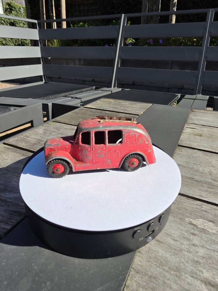 Dinky Toys 250 Streamlined Fire Engine brandweerwagen, Ophalen, Gebruikt, Bus of Vrachtwagen, Dinky Toys