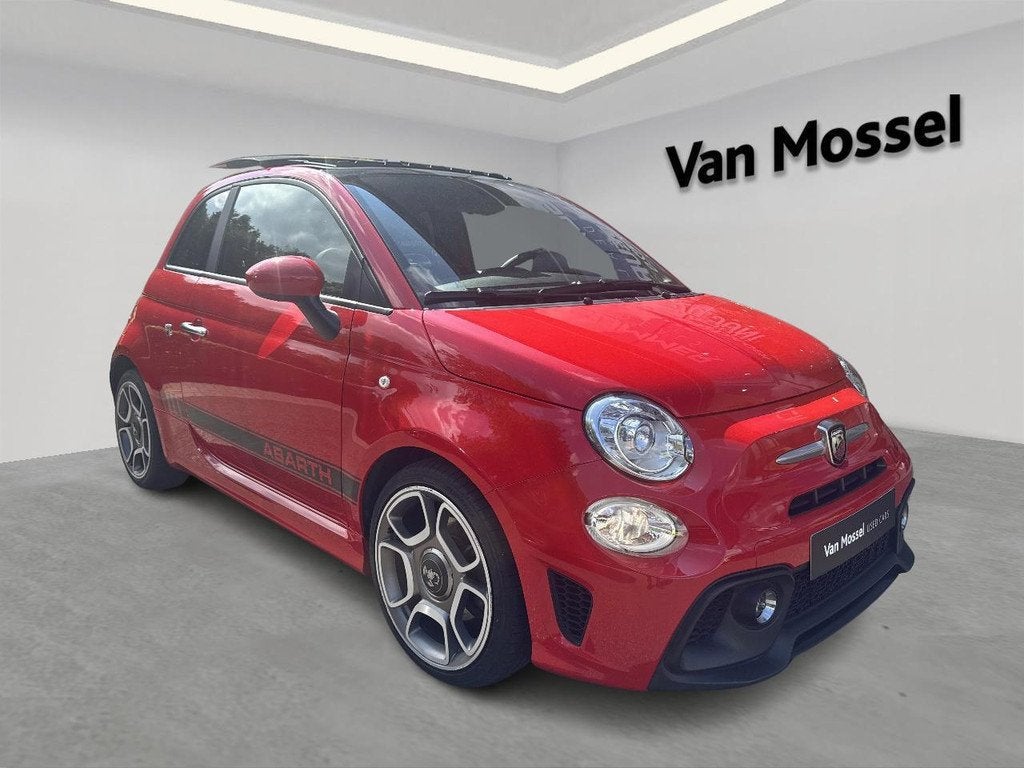 Abarth 595 1.4 T-Jet, Autos, Abarth, Rouge, 145 ch, Achat, Noir