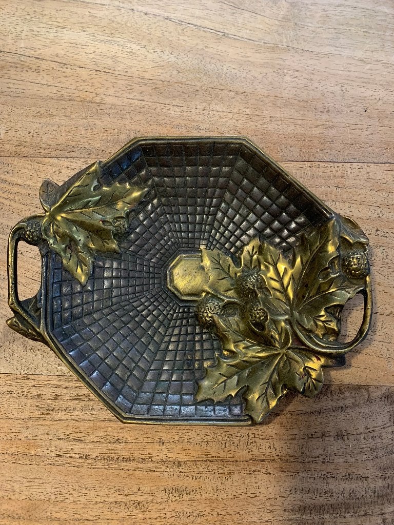 « vide poche » en bronze vers 1920 fabriqué en Belgique, Antiquités & Art, Enlèvement ou Envoi, Bronze