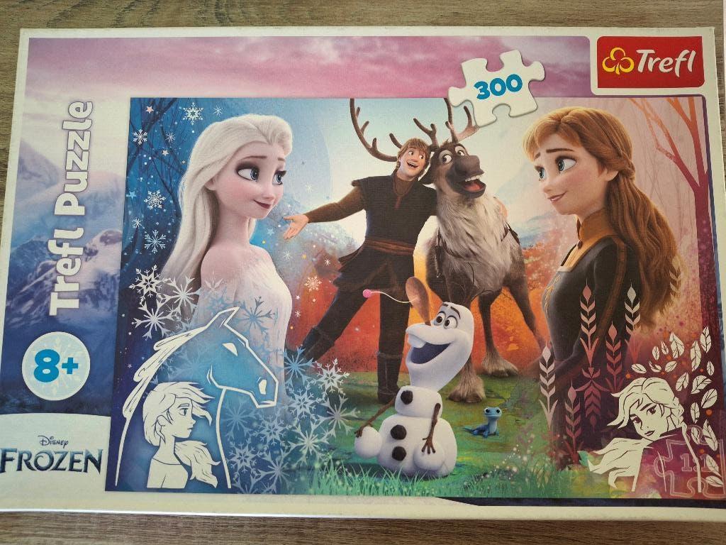 Puzzel Frozen 300st, Ophalen, Meer dan 50 stukjes, Gebruikt, 6 jaar of ouder