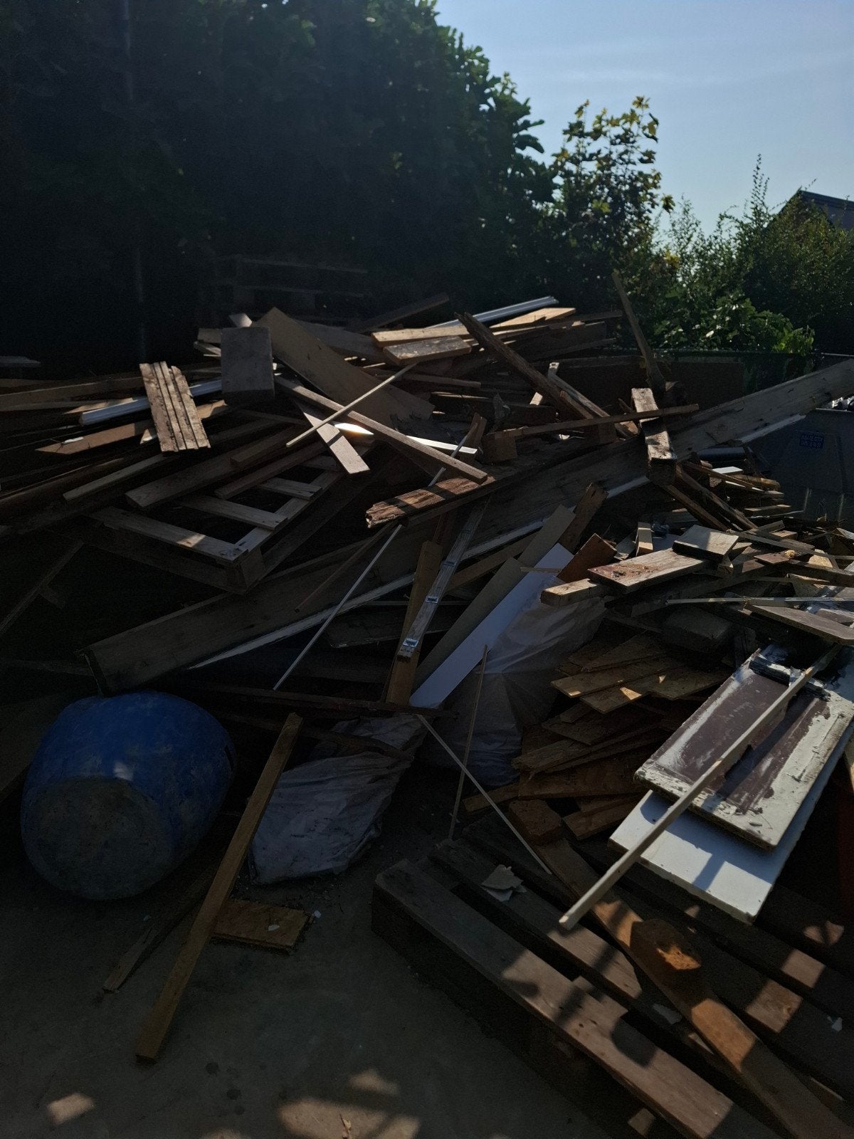 gratis hout, Ophalen of Verzenden