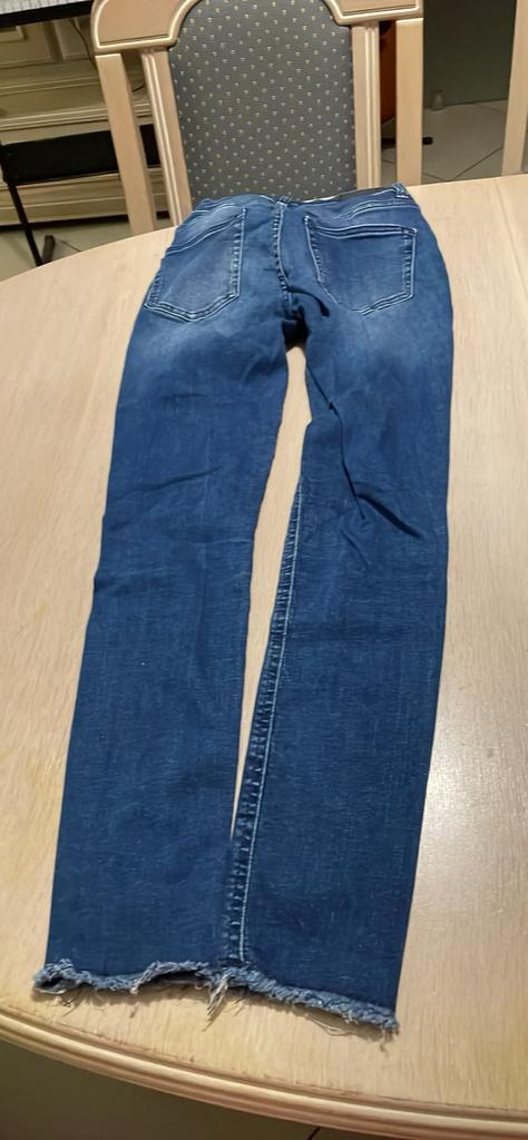 Jeans met gaten, Kleding | Dames, Ophalen of Verzenden, Gedragen, Blauw, Overige jeansmaten