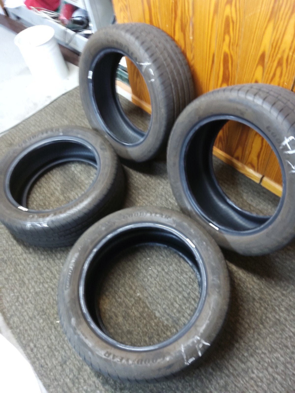 4 NIEUWE ZOMERBANDEN GOODYEAR EAGLE F1 ASYMMETRIC 5 MO XL, Auto's, Automaat, Euro 6, Berline, 6 deurs