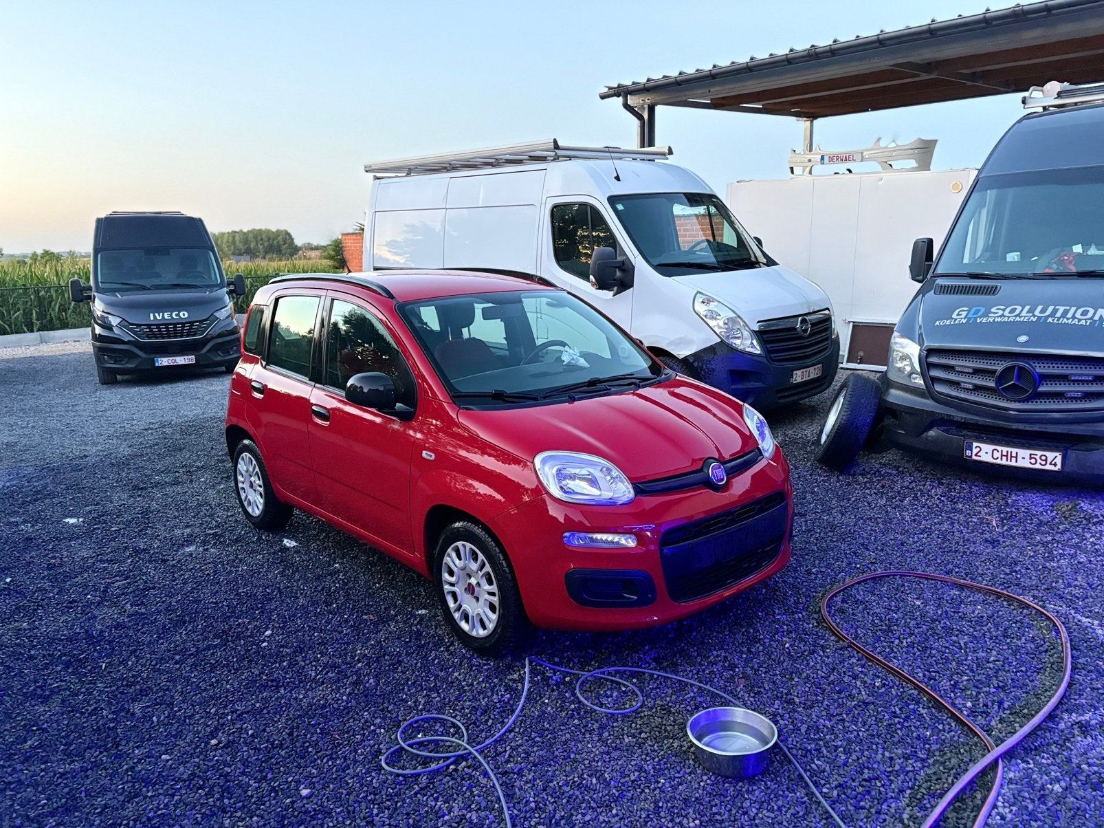 Fiat panda euro 6, Auto's, Monovolume, Euro 6, Panda, Handgeschakeld