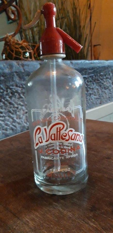 Flacon pulvérisateur Siphon La Vallesana De J Codina, Antiquités & Art, Enlèvement ou Envoi