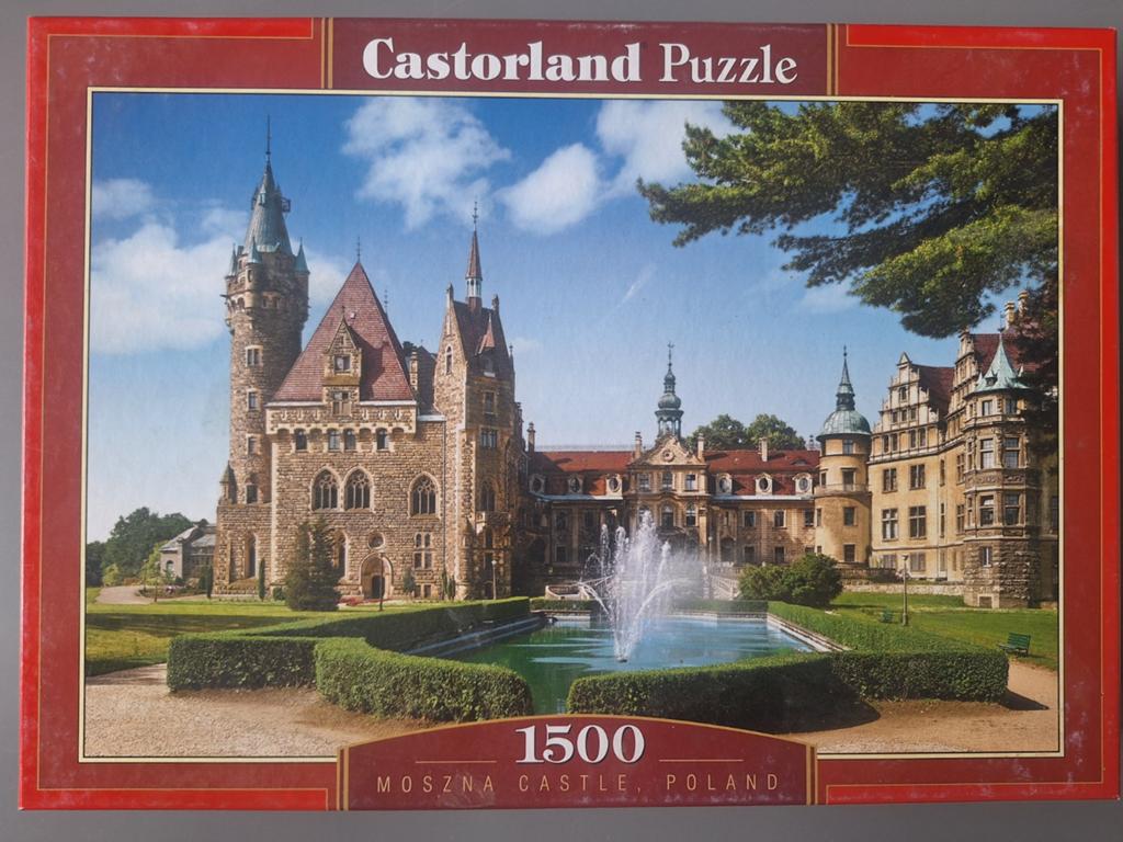 Castorland puzzel 1500 stukjes, Ophalen, 500 t/m 1500 stukjes, Zo goed als nieuw, Legpuzzel