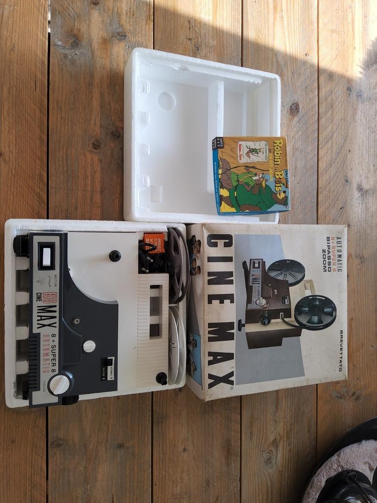 Vintage Cine Max Super 8 en 8 Automatic, Verzamelen, Ophalen, Projector