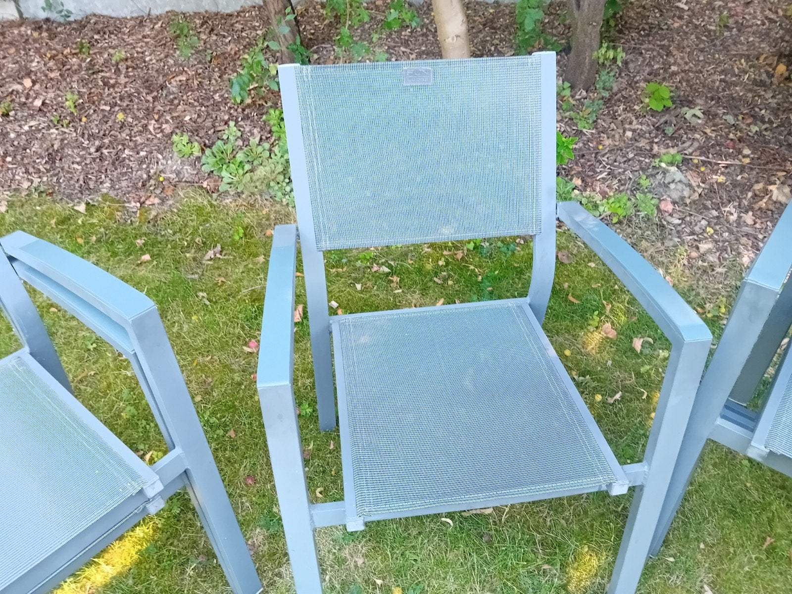 6 tuinstoelen, Ophalen, Aluminium, Stapelbaar