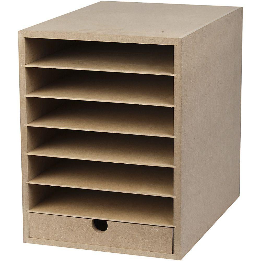 Armoire en bois, rangement de papier, A4, bureau, école, Envoi, Neuf