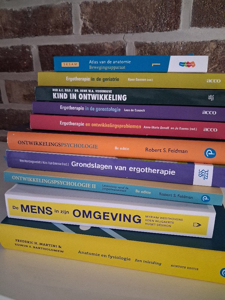 Studieboeken Ergotherapie, Enlèvement, Alpha, Comme neuf, Enseignement supérieur professionnel